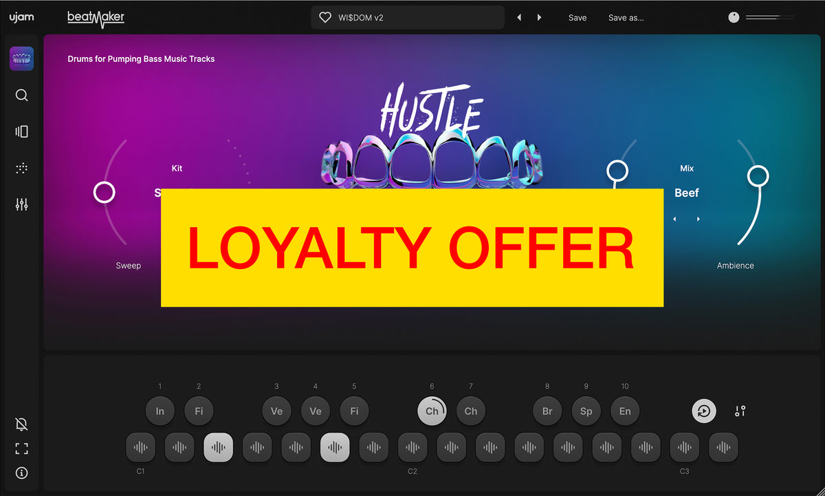 UJAM HUSTLE 2 Loyalty Offer — UJAM