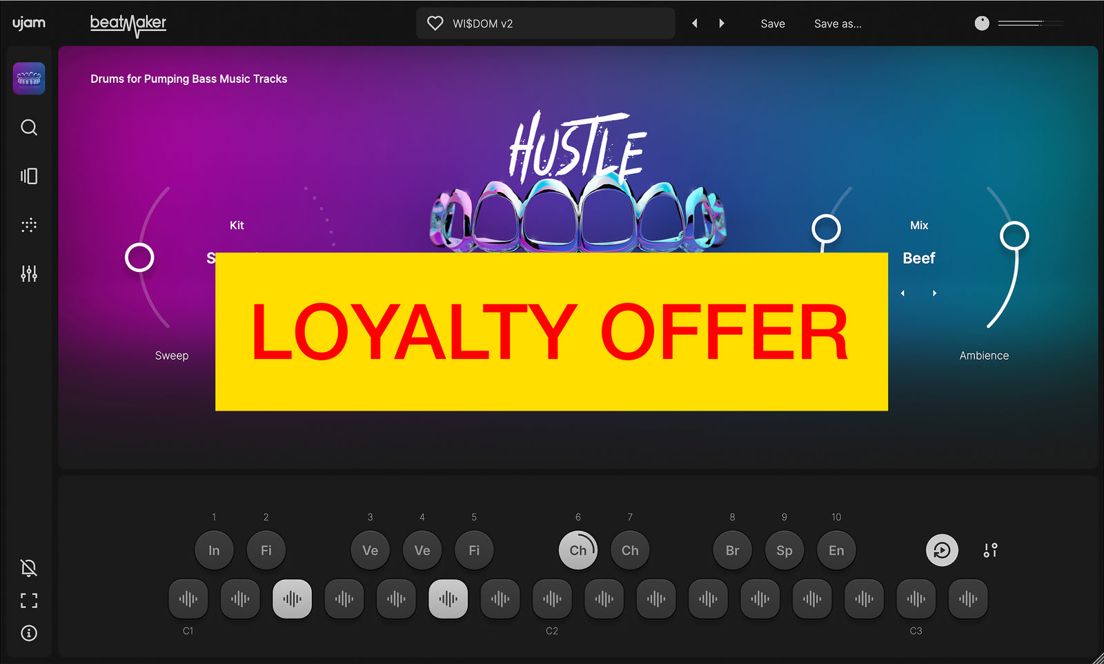 UJAM HUSTLE 2 Loyalty Offer — UJAM