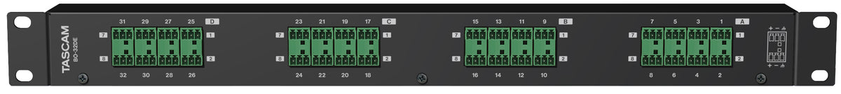 Tascam BO-32DE D-Sub breakout for ML range