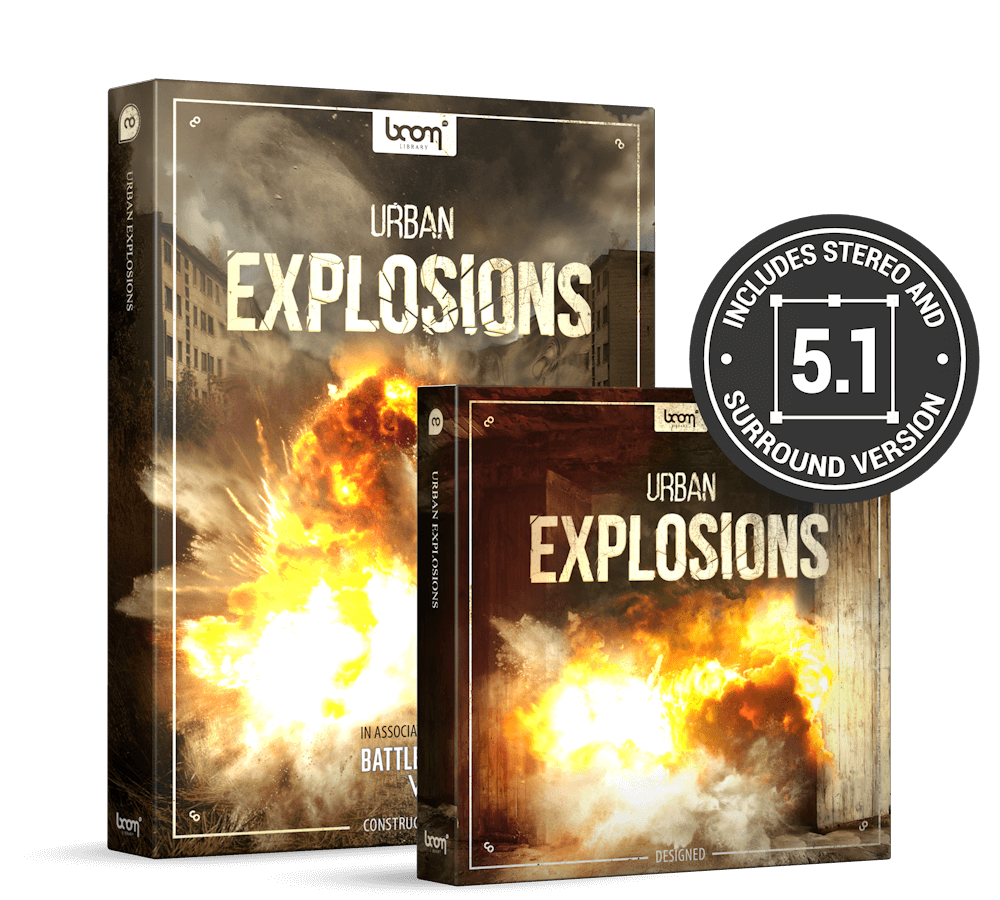 Boom Urban Explosions Bundle — BOOM Library