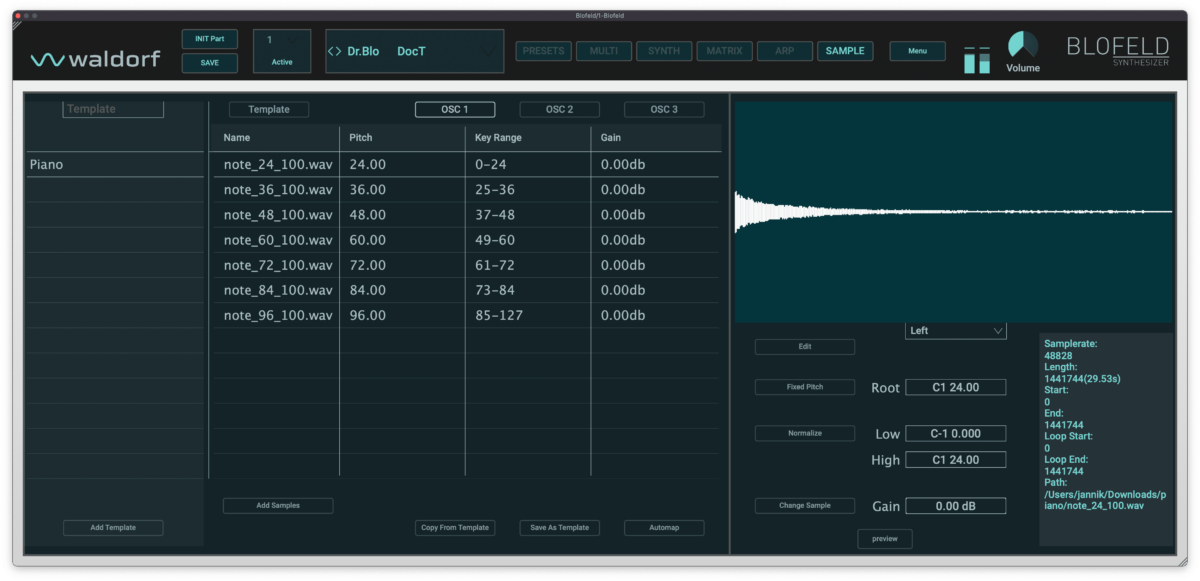 Waldorf Blofeld Plugin (Serial Nr + Download)