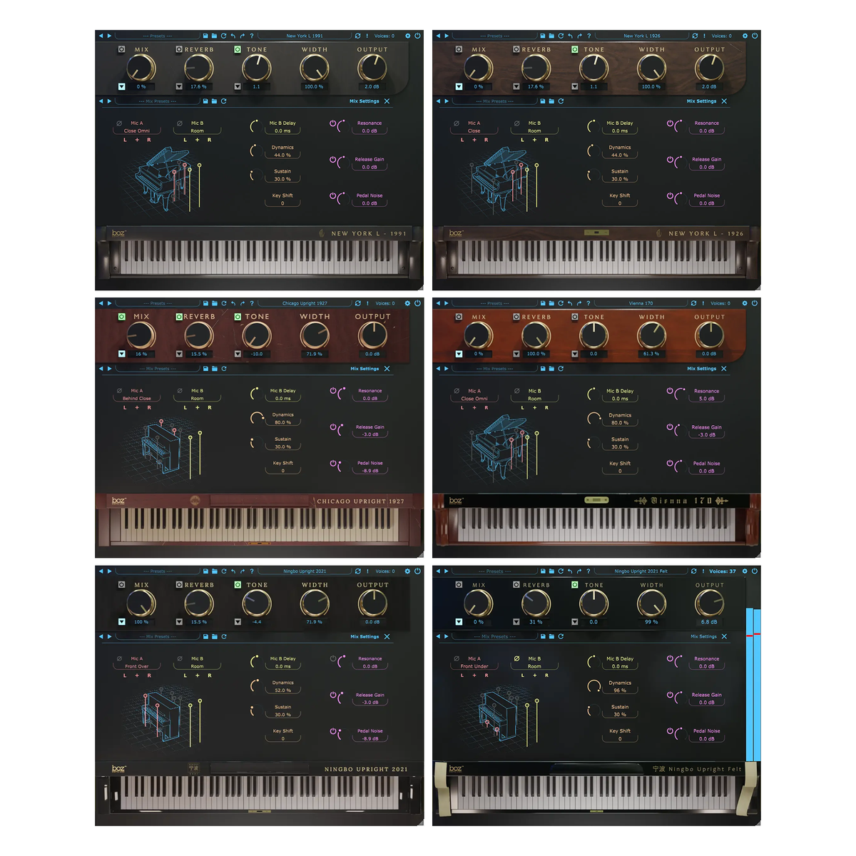 Boz Digital All Pro Pianos Bundle — Boz Digital