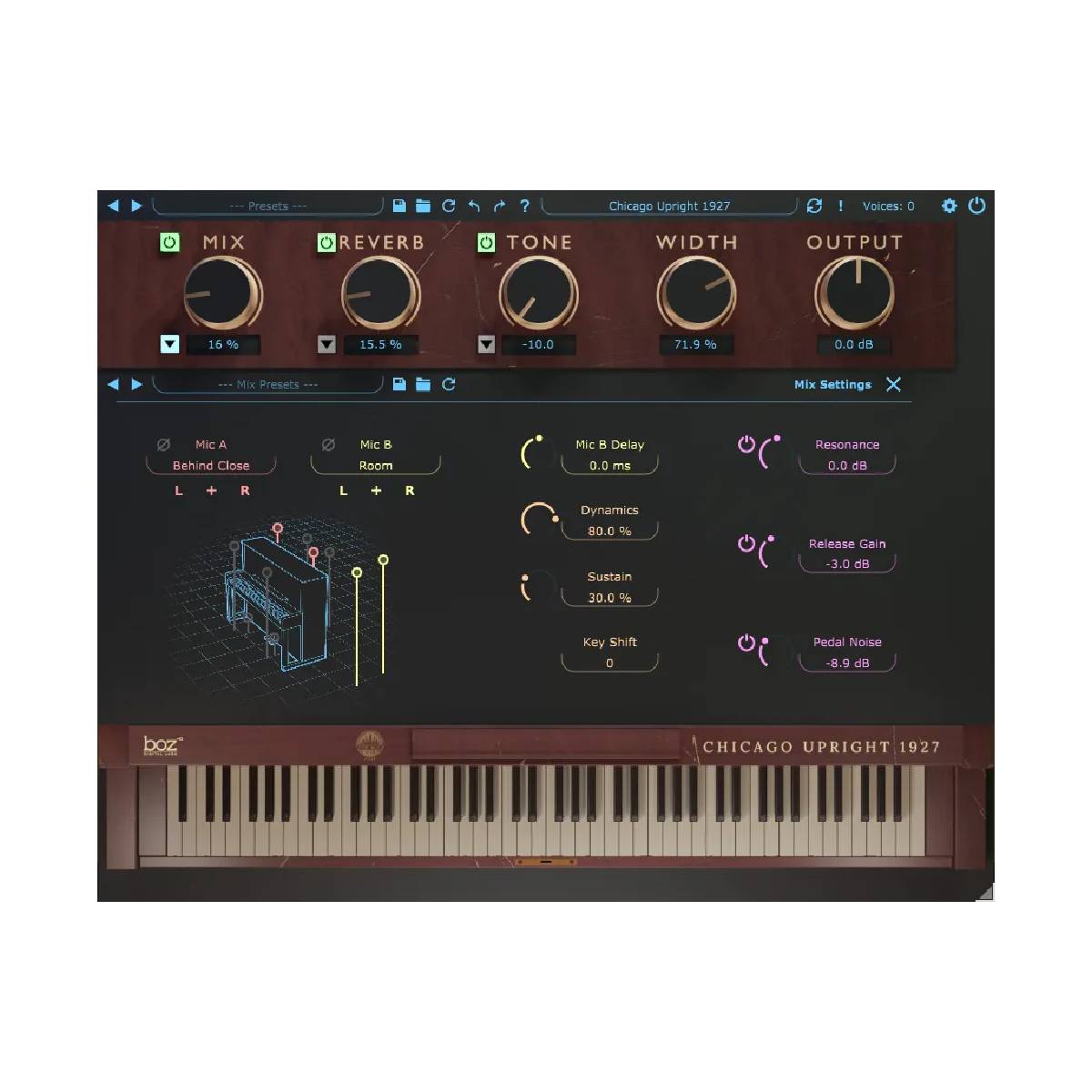Boz Digital Chicago Upright 1927 Pro