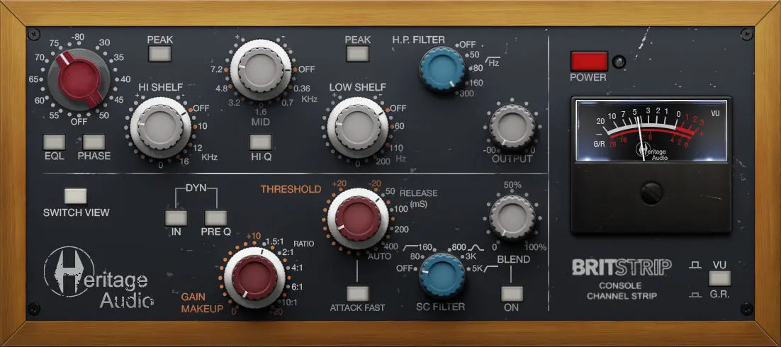 Heritage Audio Brit Strip Plug-In Native (Serial nr + Download) Heritage Audio