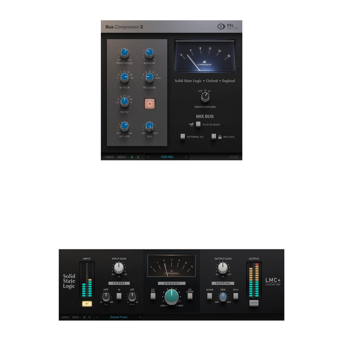 SSL Bus Compressor 2 &amp; LMC+ Bundle (Serial Nr + Download)