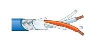 Canare DA206 AES cable, blue, 100m