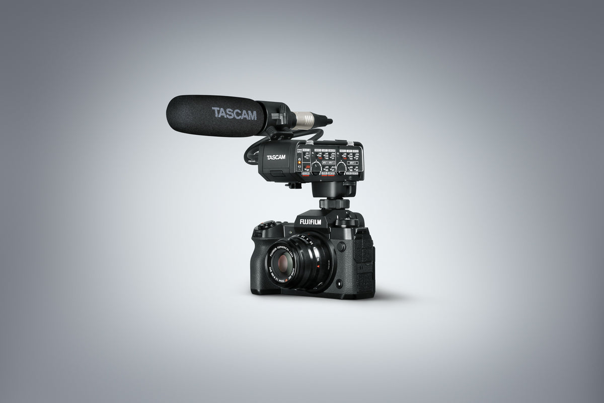 Tascam CA-XLR2D-F XLR Microphone Adapter for Fujifilm Cameras