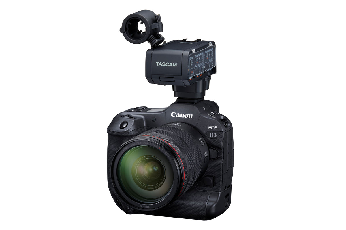 Tascam CA-XLR2D-C XLR Microphone Adapter for Canon Cameras