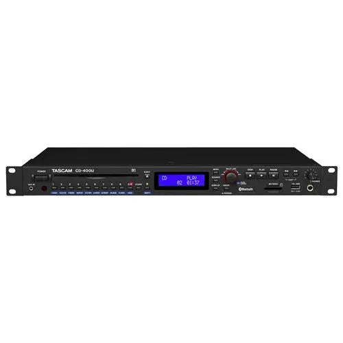 TASCAM CD-400U CD/SD/USB Player with Bluetooth & FM/AM Radio TASCAM