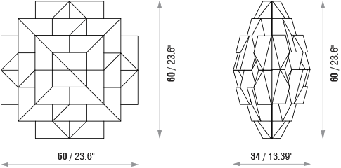 Jocavi CERATMOS Spherical Tridimensional Diffusor for Dolby Atmos Rooms