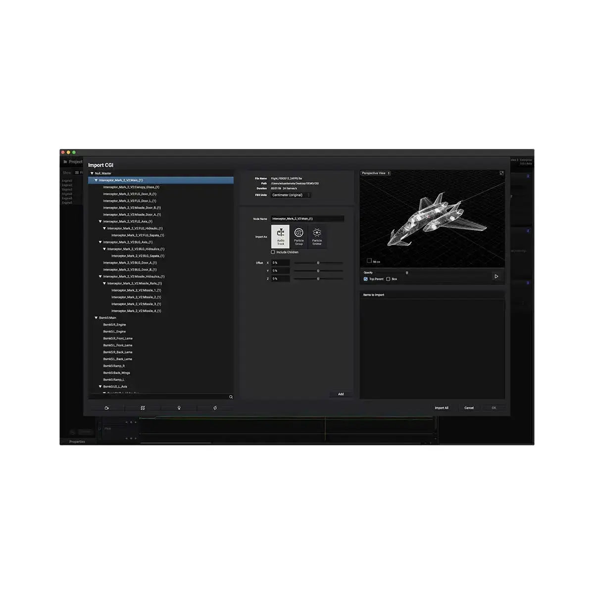 Sound Particles 3 CGI Integration