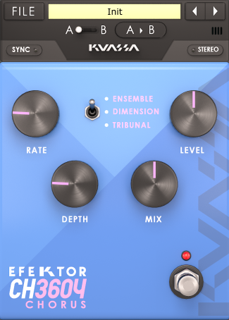 Kuassa Efektor CH3604 Chorus — KUASSA