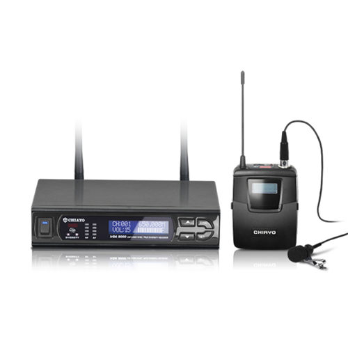 Chiayo CW9000B-5B 1CH UHF Mic Kit includes 1x IRDA-9000 receiver 1x SM9000 beltpack.566-590Mhz