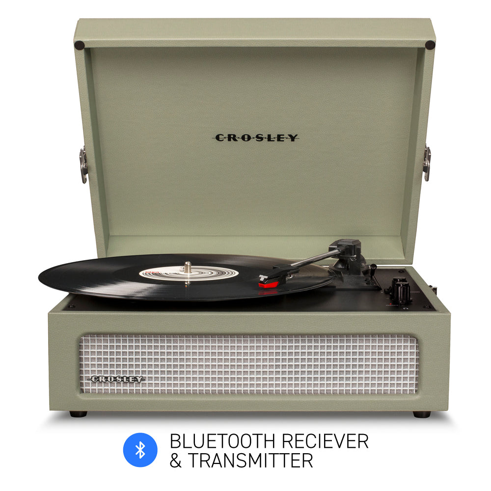 Crosley Voyager Sage - Bluetooth Portable Turntable