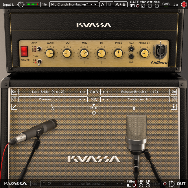 Kuassa Amplifikation Caliburn — KUASSA
