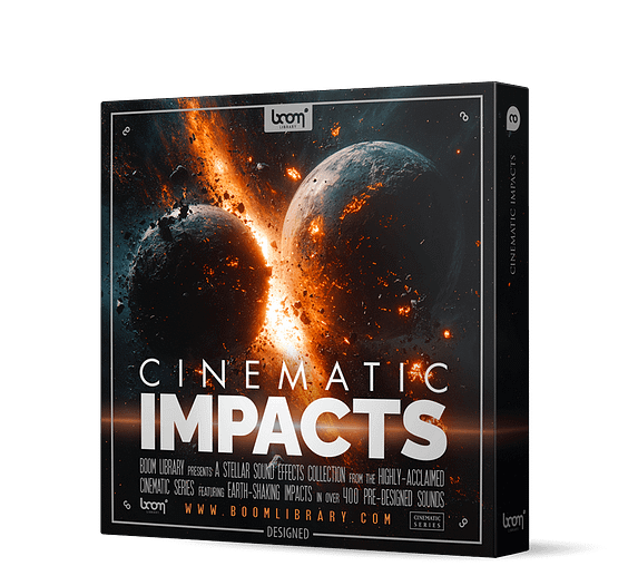 Boom Cinematic Impacts Designed — BOOM Library