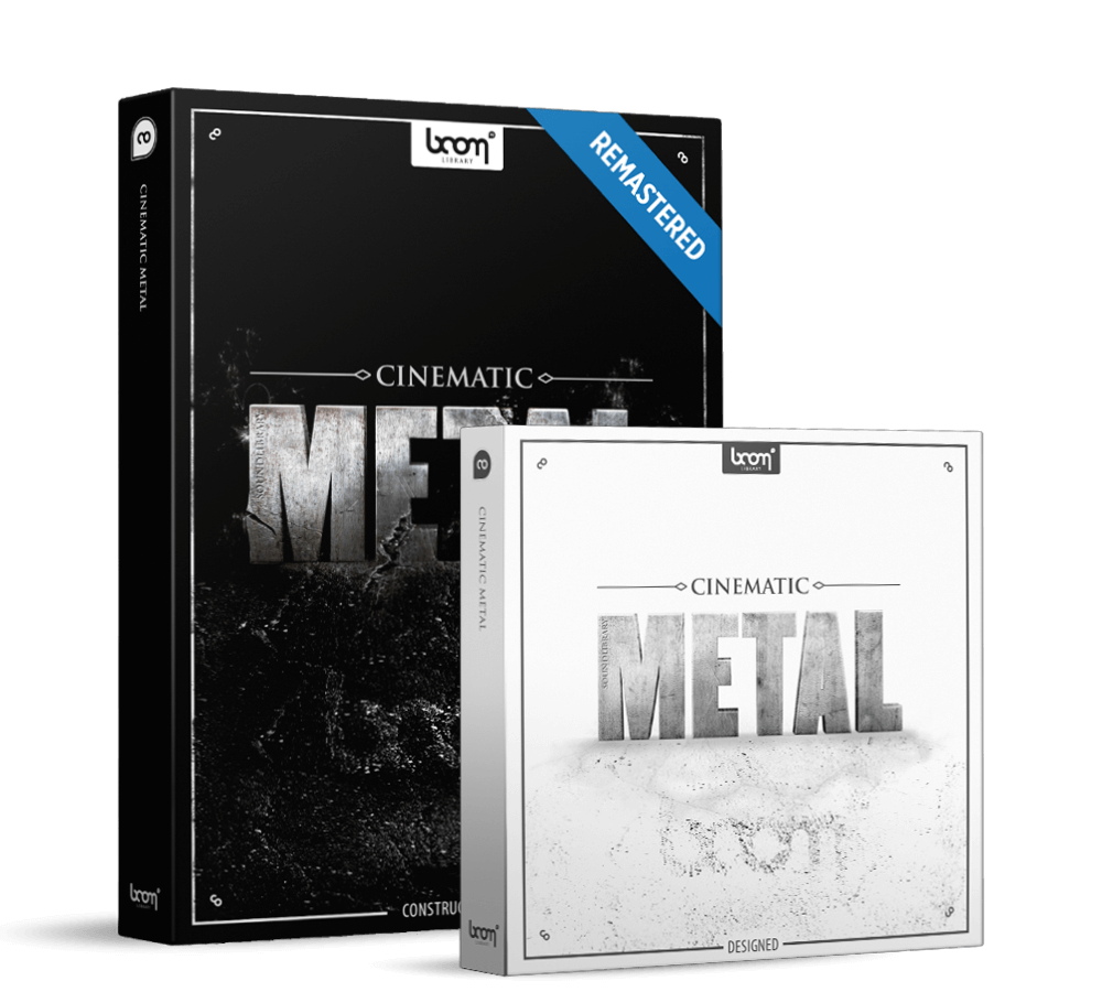 Boom Cinematic Metal 1 Bun — BOOM Library