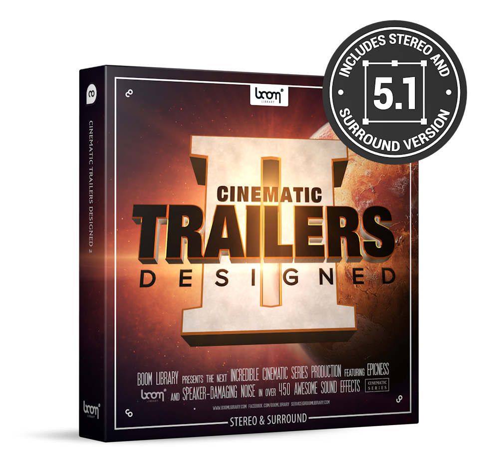 Boom Cinematic Trailers D 2 Sr — BOOM Library
