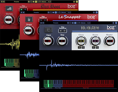 BOZ Digital Labs Clap Snap Stomp Bundle (Serial Nr + Download)