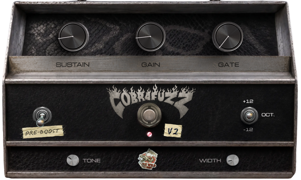Safari Audio Cobra Fuzz V2 fuzz plug-in interface