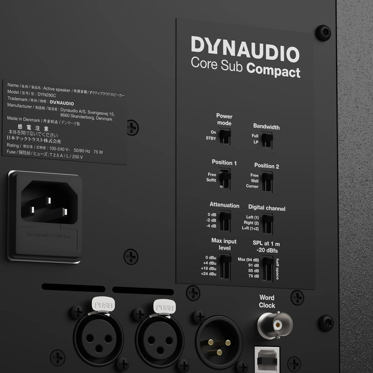 Dynaudio Core Sub Compact Subwoofer