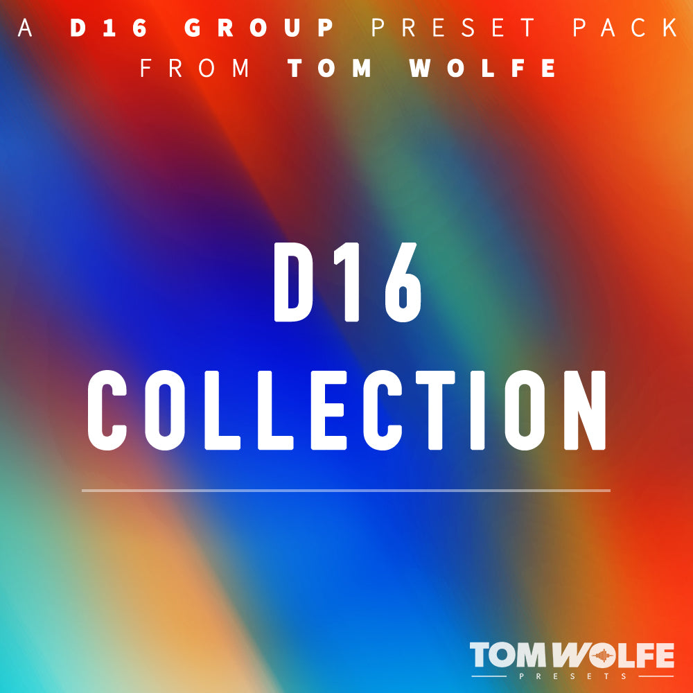 Tom Wolfe D16 Collection — Tom Wolfe
