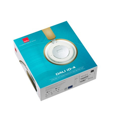 DALI iO-4 Headphone Caramel White. Bluetooth / 3.5mm / USB 60 Hours Battery Life
