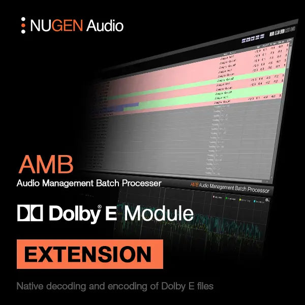 NUGEN AMB Dolby E Module (Digital Download)