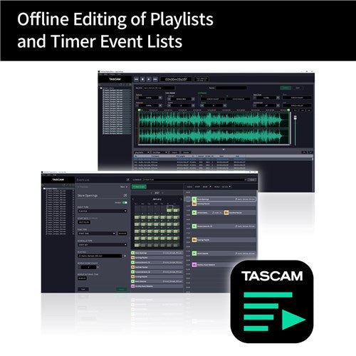 TASCAM SS-R300N 2-Channel SD/USB Recorder/Player with Networking