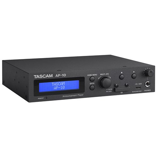 TASCAM AP-10 SD Audio Announcement Player