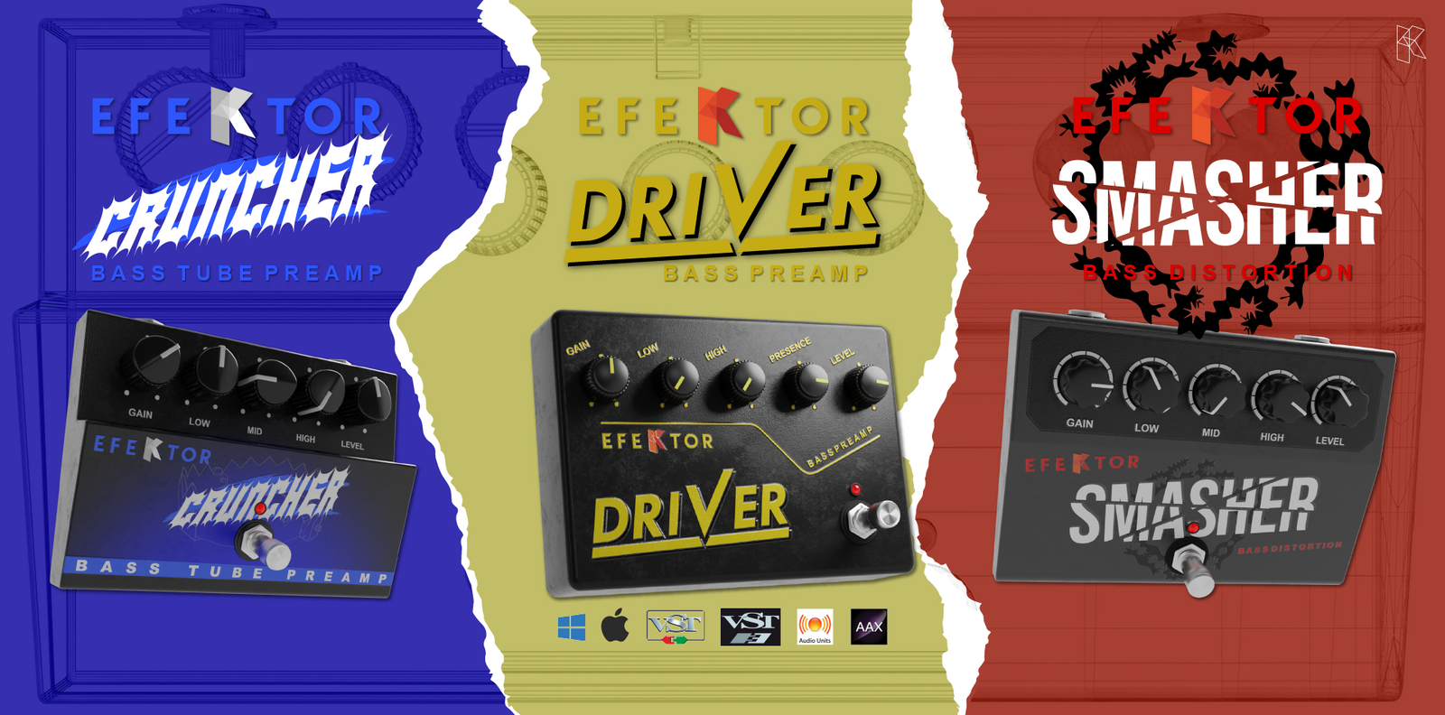 Kuassa Efektor Bass Distortion Bundle — KUASSA