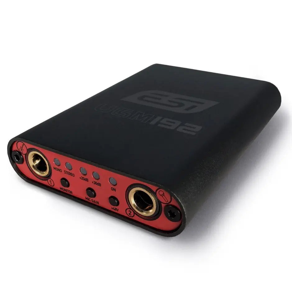ESI UGM192 Ultra Mobile Guitar & Microphone USB Audio Interface ESI