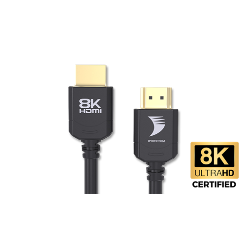 Wyrestorm 2M HDMI 2.1 cable 48Gps 8K60Hz, dolby vision, HDR UHS certified