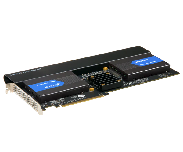 Sonnet Fusion Dual U.2 SSD PCIe Card