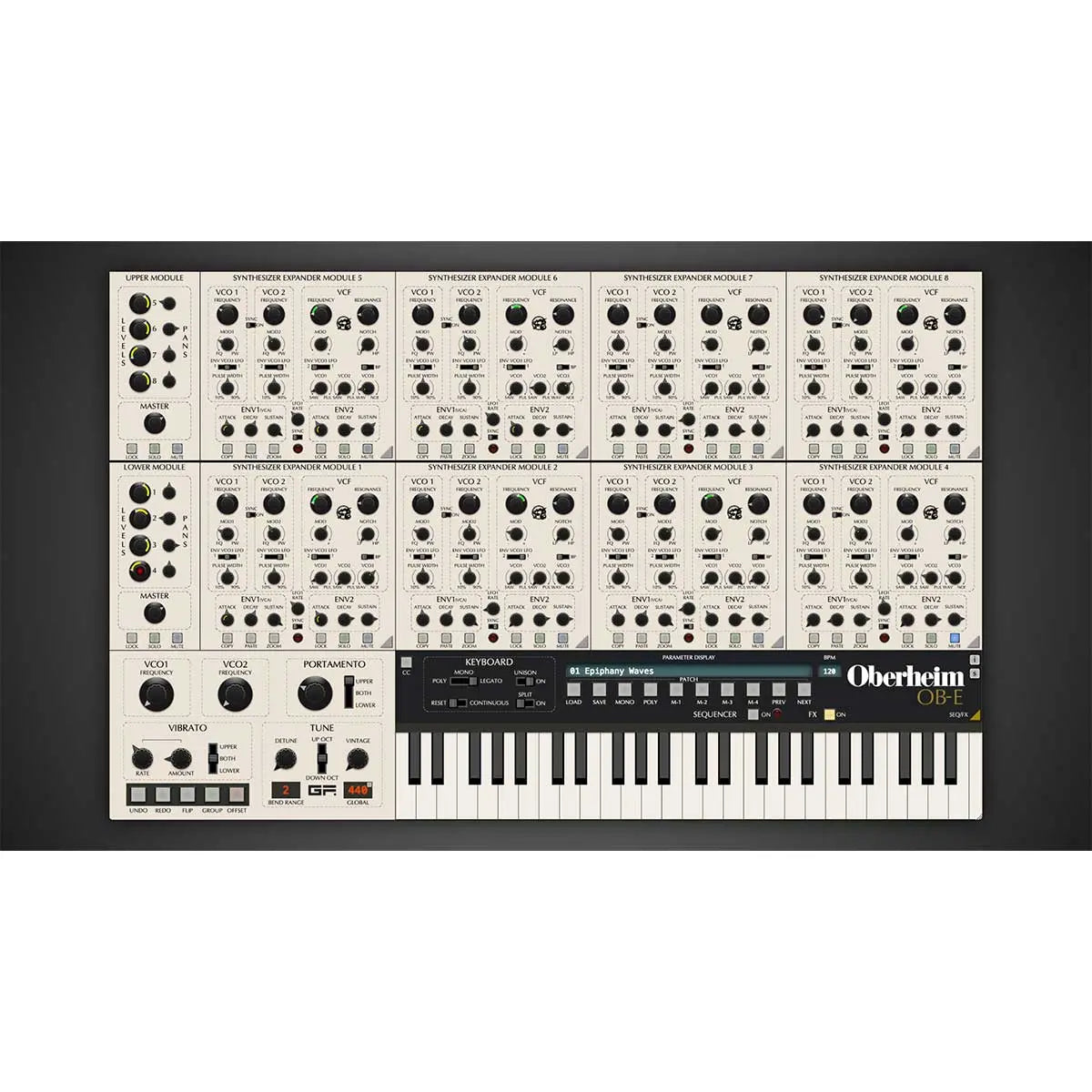 G-Force Oberheim OB-E (Serial Nr + Download) G-Force