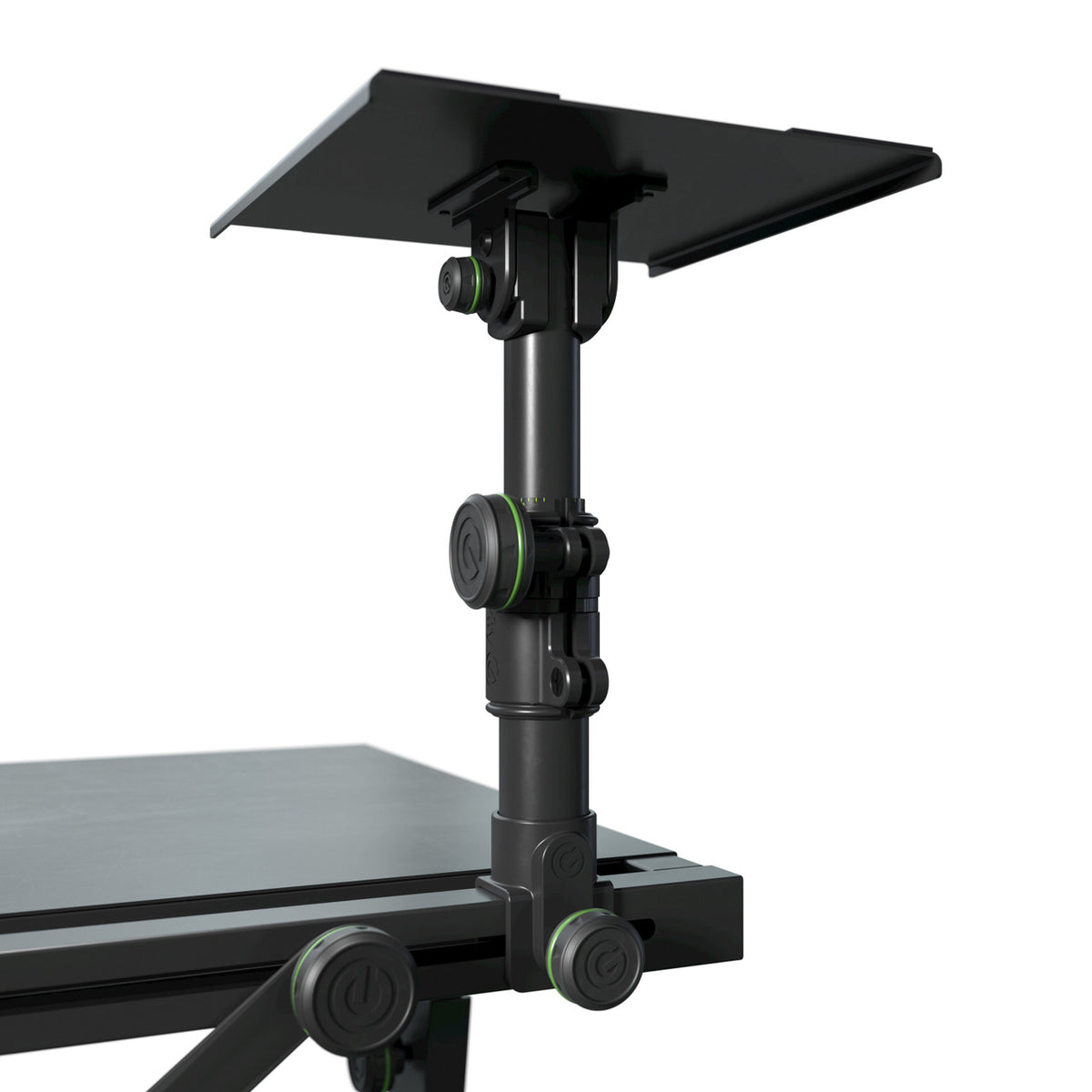Gravity GFDJT01 DJ Desk with Speaker & Laptop Tray