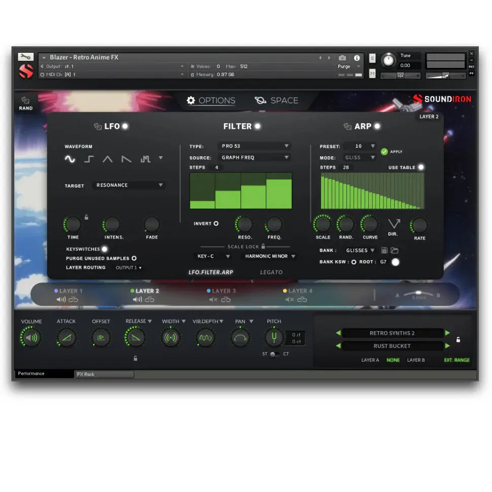 Soundiron Blazer Retro Anime FX (Digital Download) Soundiron