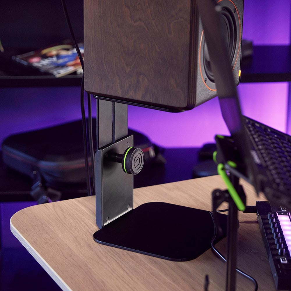 GRAVITY GSP3102CB Compact Studio Monitor Table Stand (EACH)