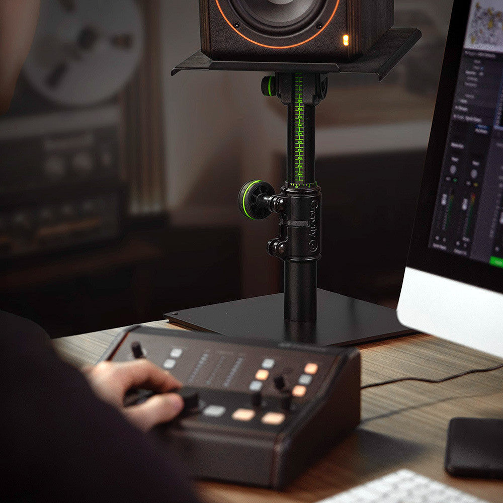 GRAVITY GSP3102 Table Top Adjustable Monitor Speaker Stand (EACH)