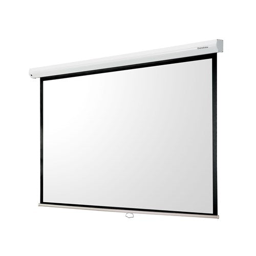 GRANDVIEW GRPD120H - 120&quot; Manual Projector Pull Down Screen