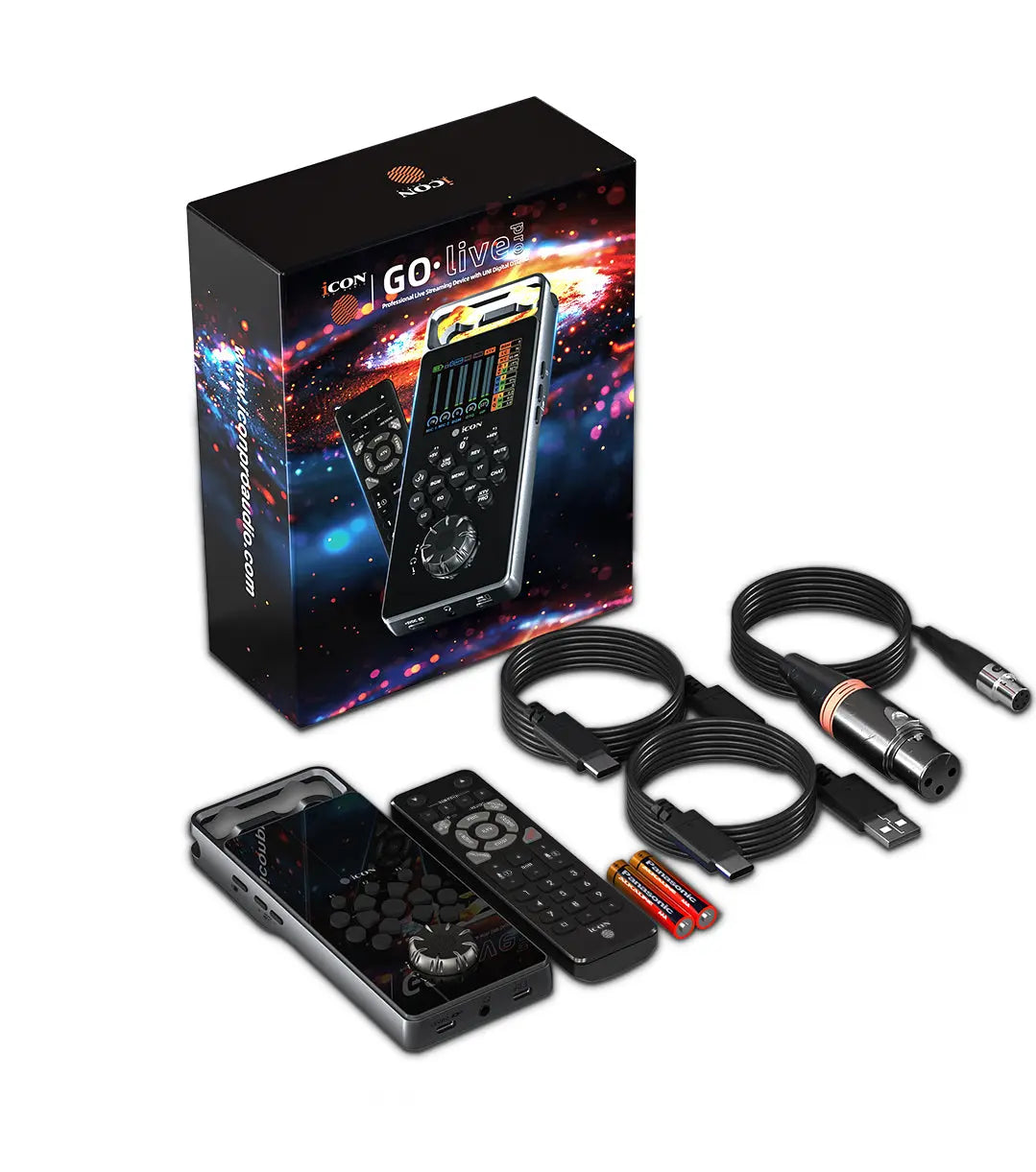 ICON GoLive Pro Live Streaming Audio Interface ICON