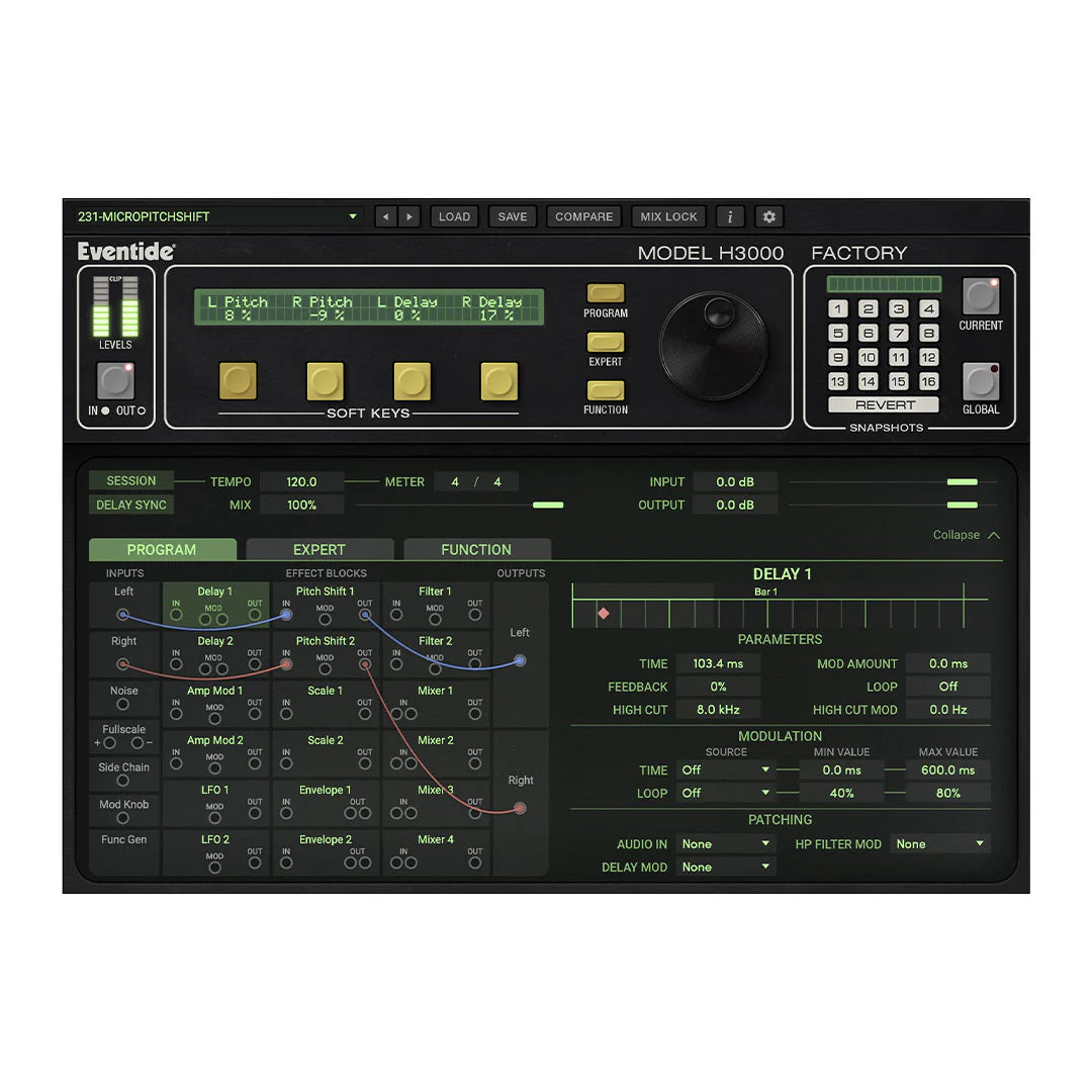 Eventide H3000 Factory Mk II Plug-In (Serial Nr + Download)