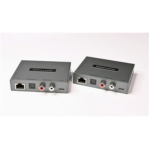 HDAnywhere XTNDA300 Audio Extender Extend Optical or Stereo analogue 300m over Cat