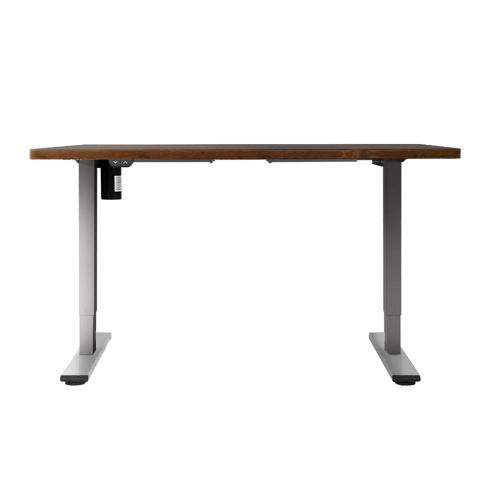 Artiss Standing Desk Motorised 120CM Rustic Brown