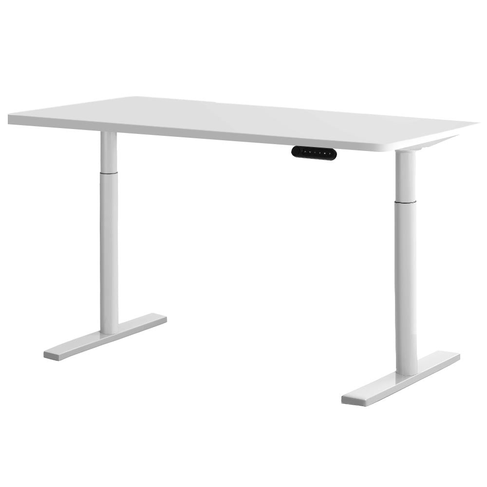 Artiss Standing Desk Motorised Electric Dual Motor 140CM White