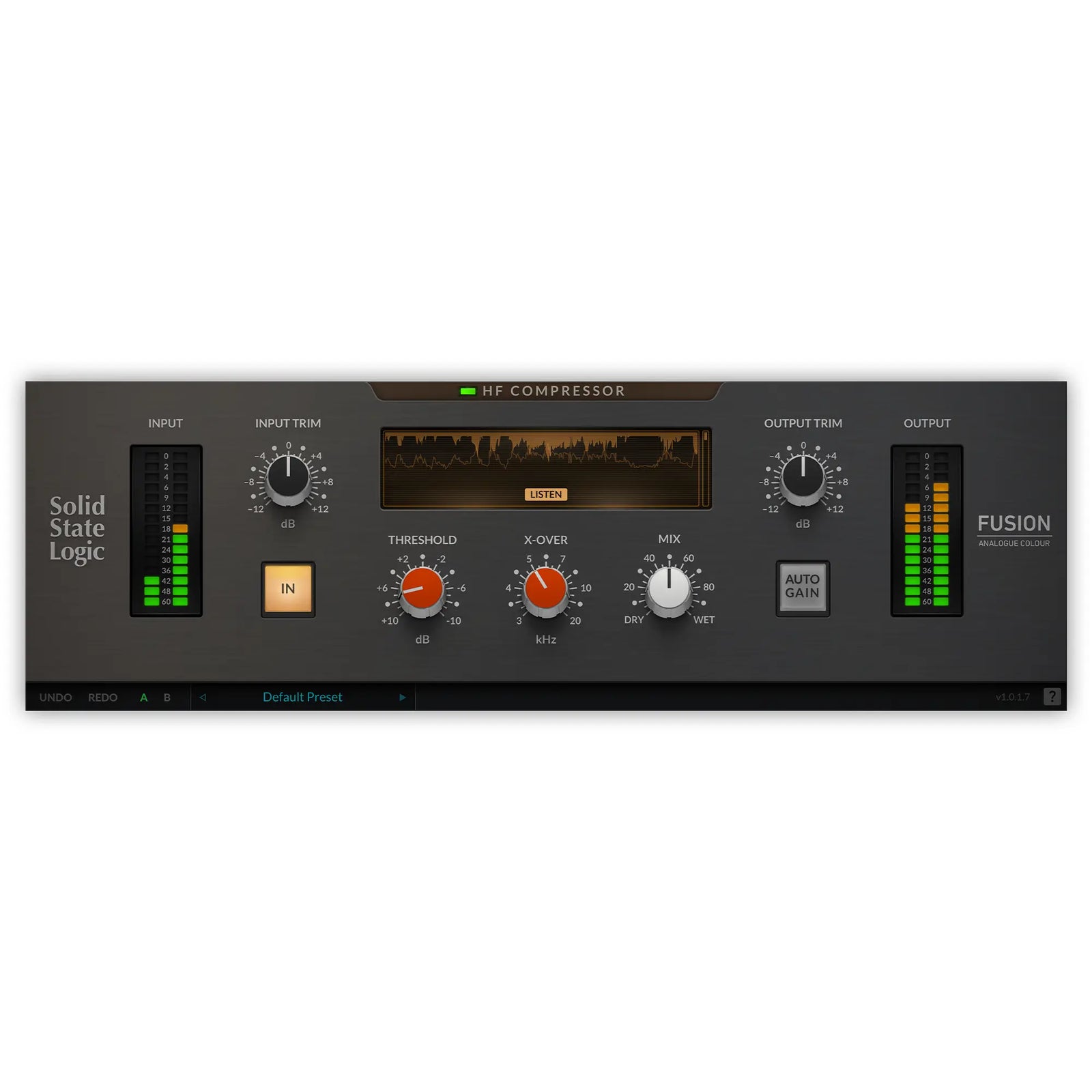 SSL Fusion HF Compressor (Serial Nr + Download) Solid State Logic