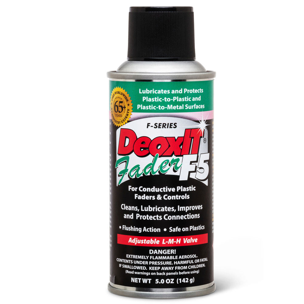 Hosa CAIG F5SH6 CAIG Deoxit Fader Lube, 5% Spray, 5 OZ
