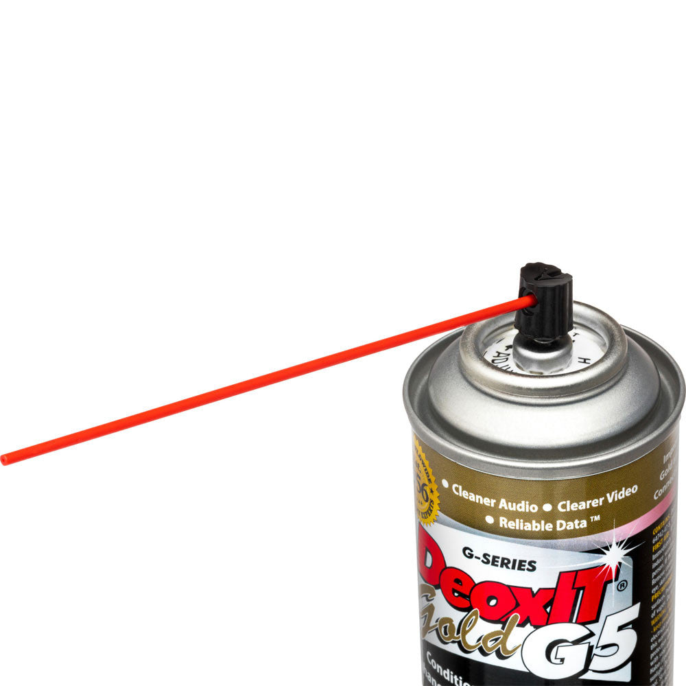 Hosa CAIG G5S6 CAIG Deoxit Gold Contact Enhancer, 5% Spray, 5 OZ