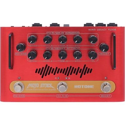 Hotone Mojo Attack Portable Dual Channel Floor Amplifier