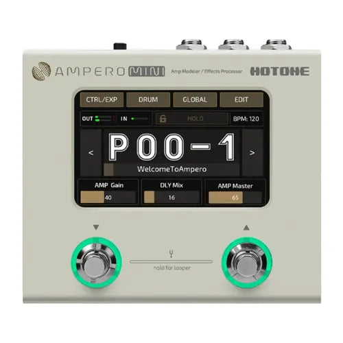 Hotone Ampero Mini Guitar Effects Pedal